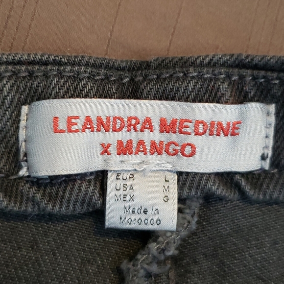 *LAST CHANCE* Mango Jean Shorts with beading detail - Picture 5 of 5